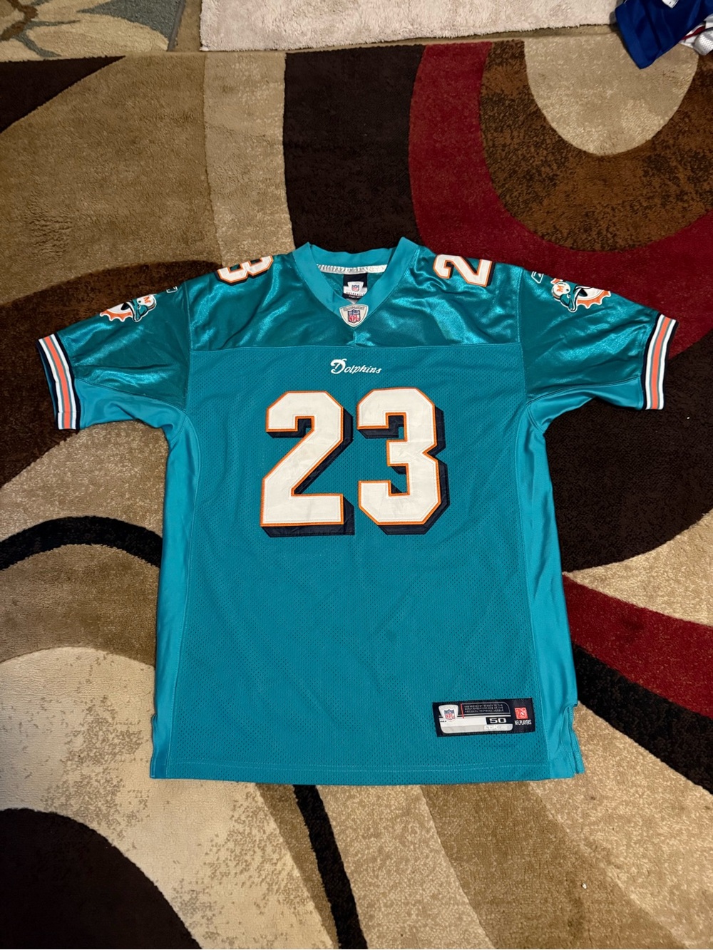 Miami Dolphins football jersey authentic size 50 high end!